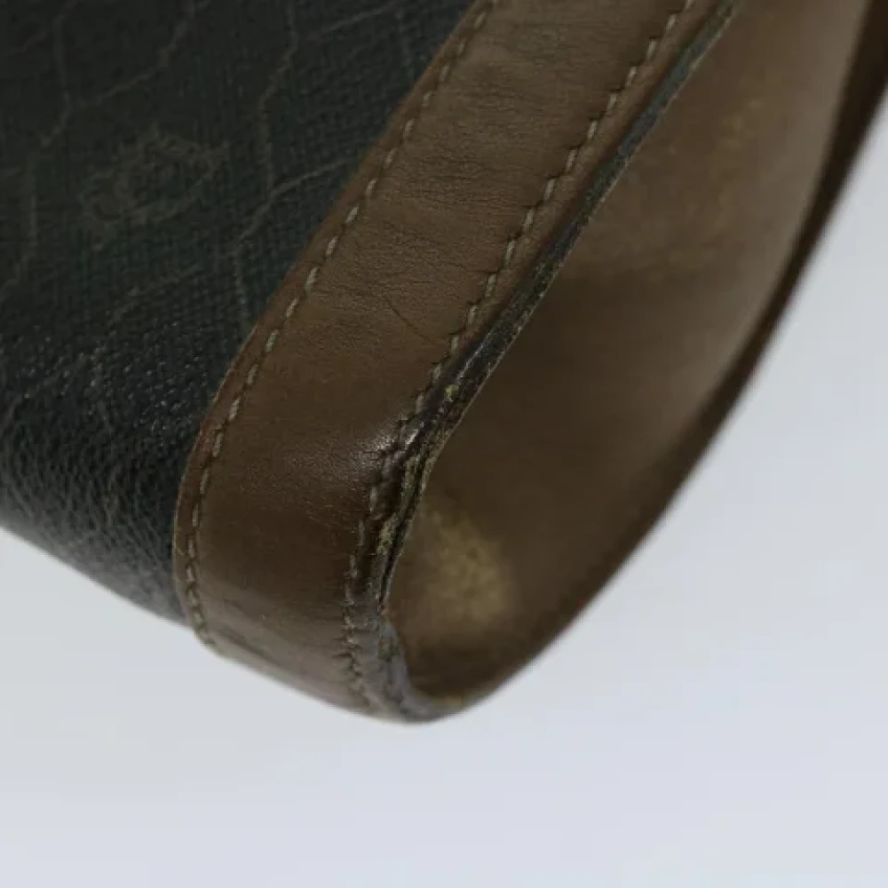 Dior Vintage Pre-owned Leather clutches Black Dames