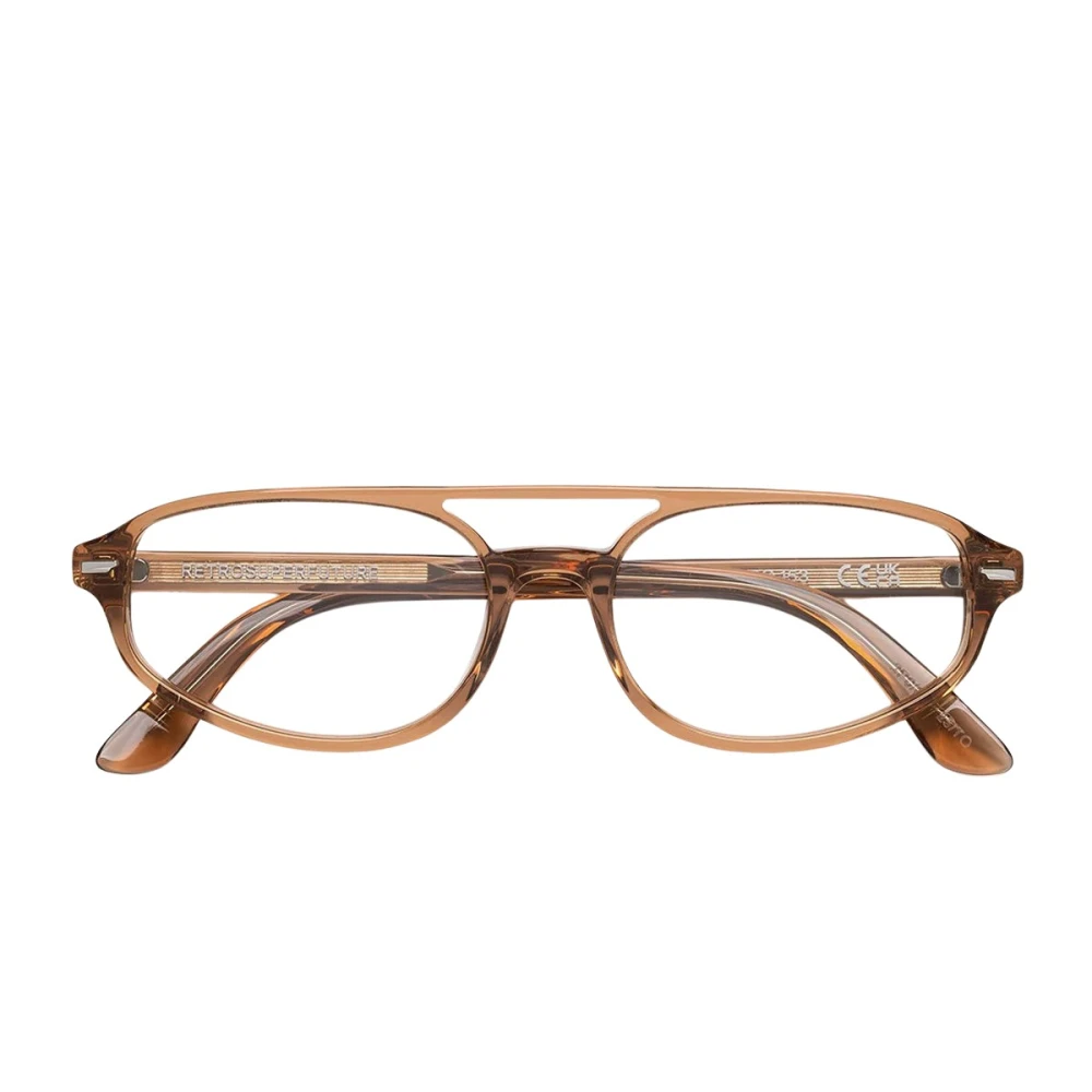 Retrosuperfuture Unisex Brown Glasses, 55 Mm, Numero 153 Optical Frame