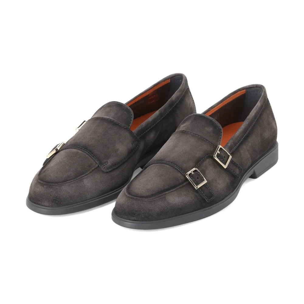 Santoni Men's Gray Loafer - Loafers - 9 Uk - Shoes