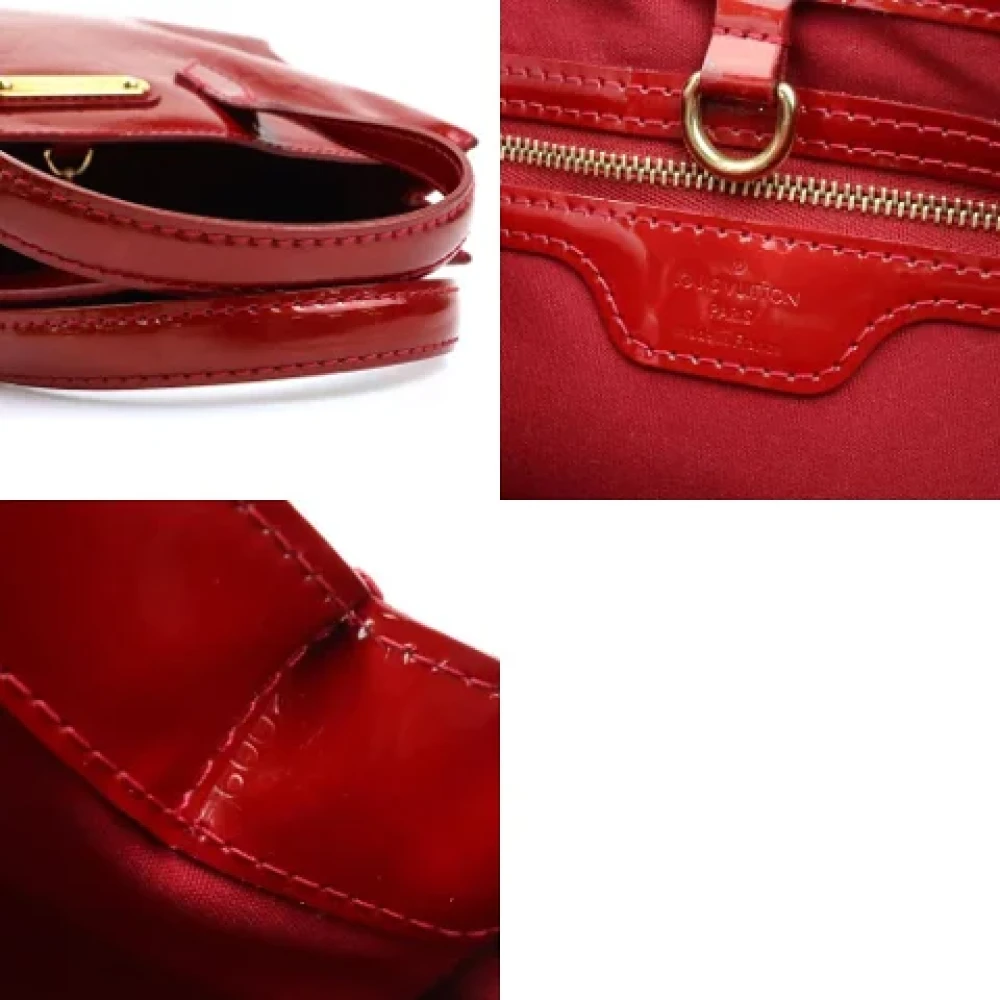 Louis Vuitton Vintage Pre-owned Leather louis-vuitton-bags Red Dames