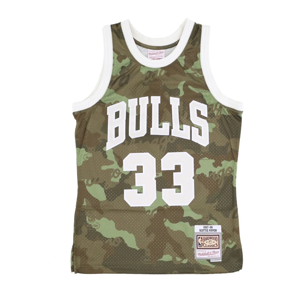 Mitchell & Ness NBA Ghost Green Camo Tank Top Multicolor Heren