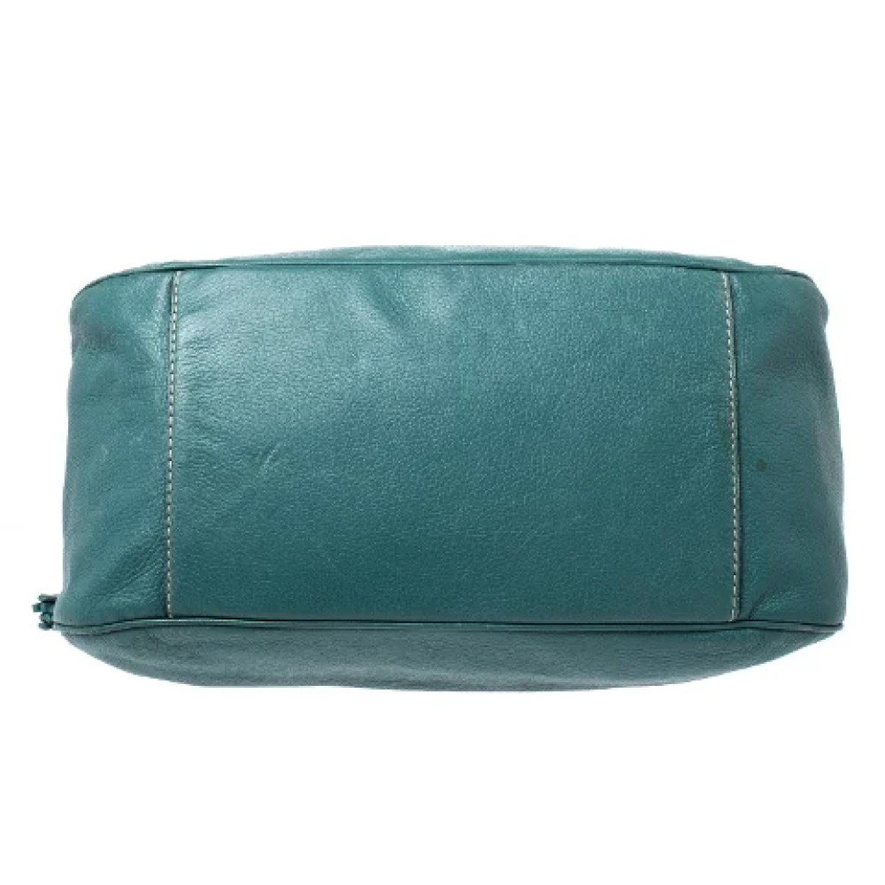 Dolce & Gabbana Pre-owned Leather shoulder-bags Green Dames