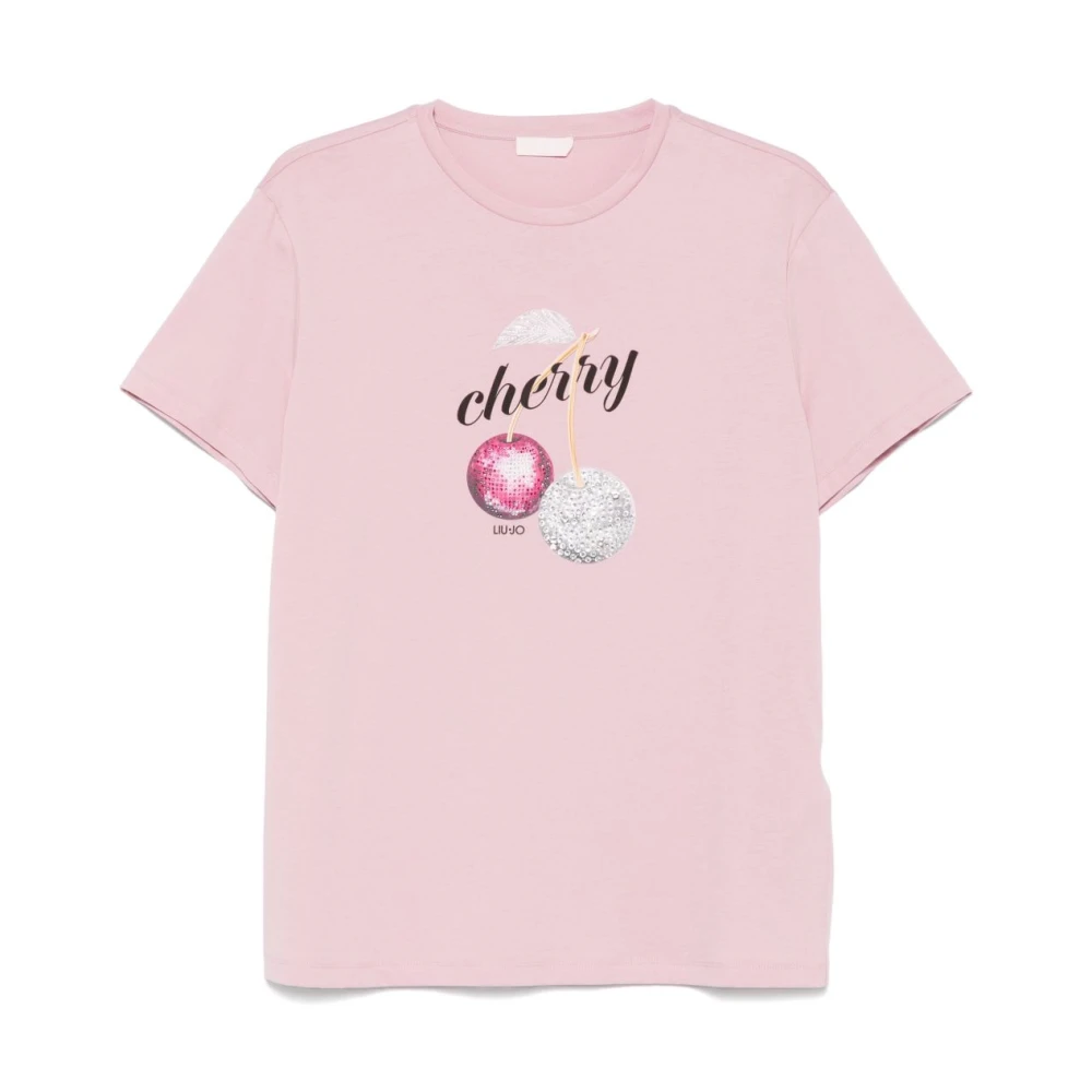 Liu Jo - Tops > T-Shirts - Pink - Liu Jo - Modalova