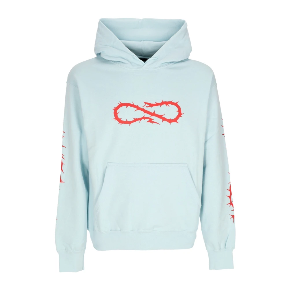 Propaganda Blue Hoodies, Male, Xs, Crown Hoodie Men's Long Sleeve Cotton