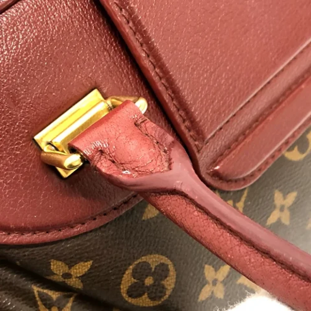 Louis Vuitton Vintage Pre-owned Cotton louis-vuitton-bags Brown Dames