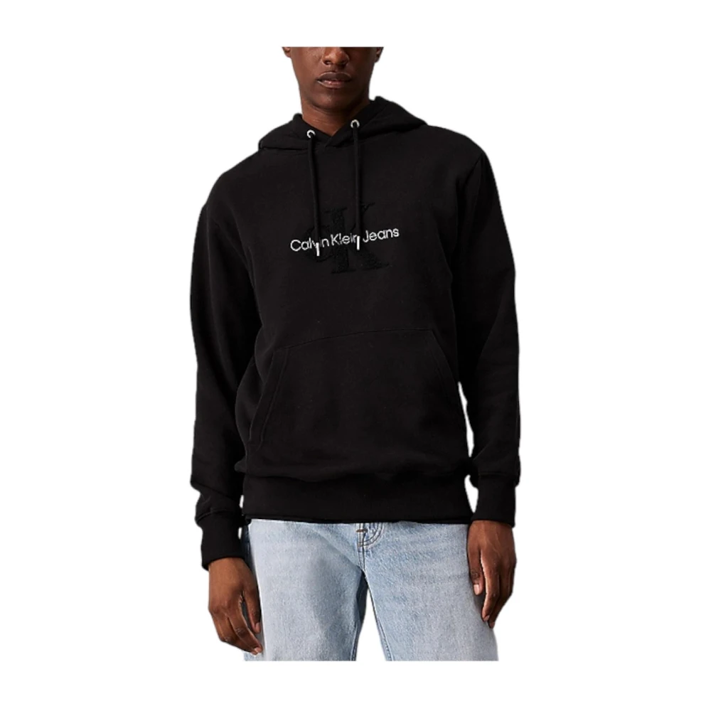 Calvin Klein Men's Black Pullover Hoodie