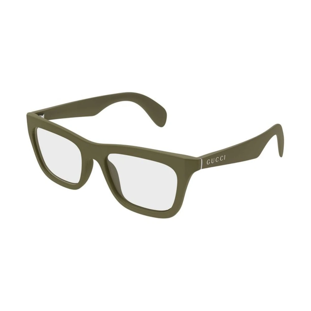 Gucci Men's Green Glasses, 53 Mm, Optical Frame