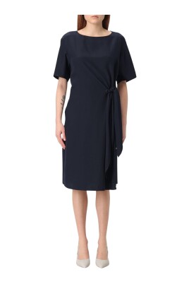 blue-midi-dress-with-pleated-skirt