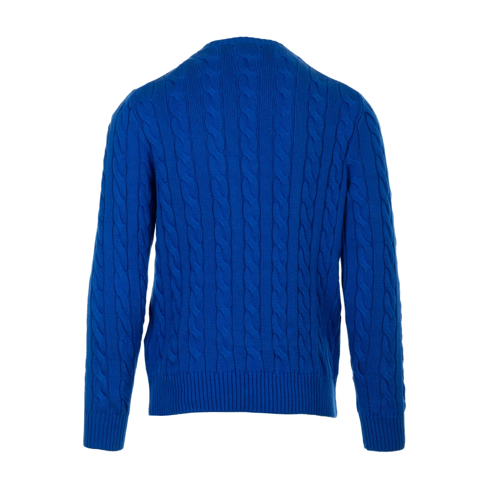 Ralph Lauren Blauwe Sweater Pullover Blue Heren