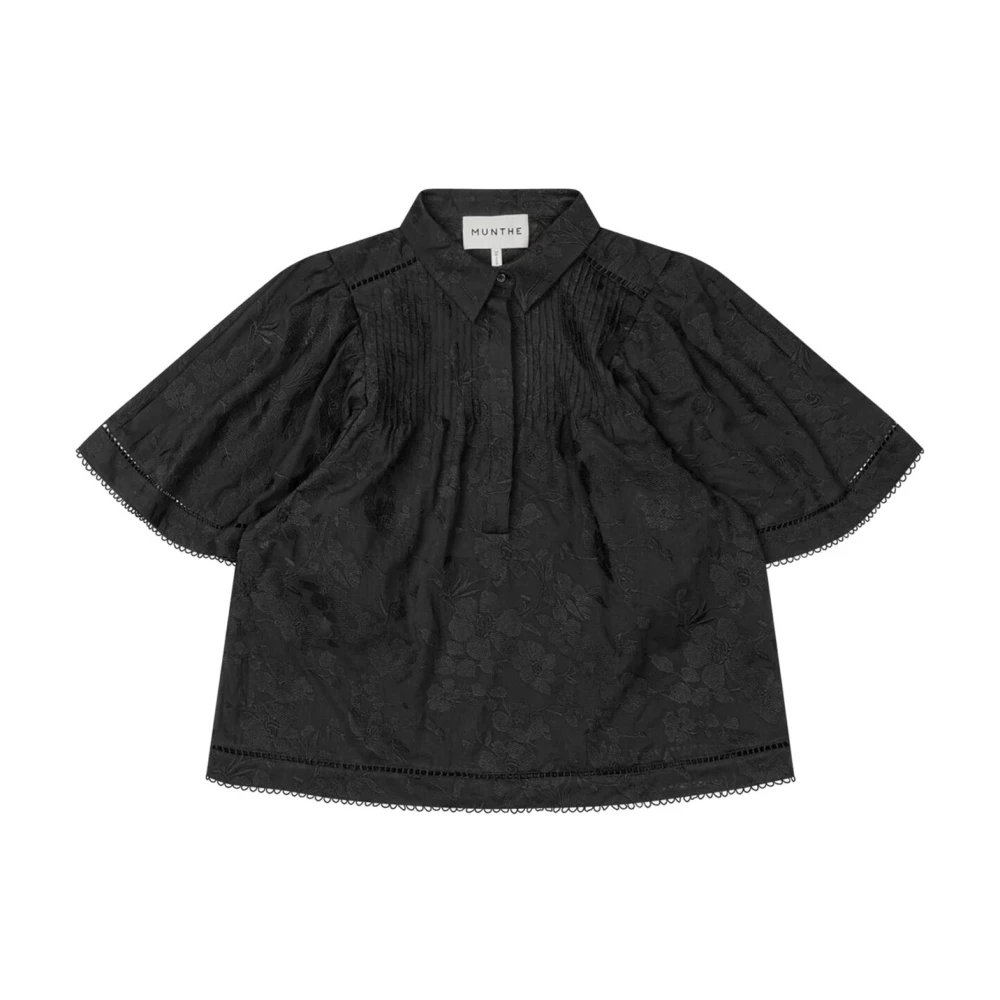 Munthe Vrouwelijke Occur Top & T-Shirt Zwart Black Dames