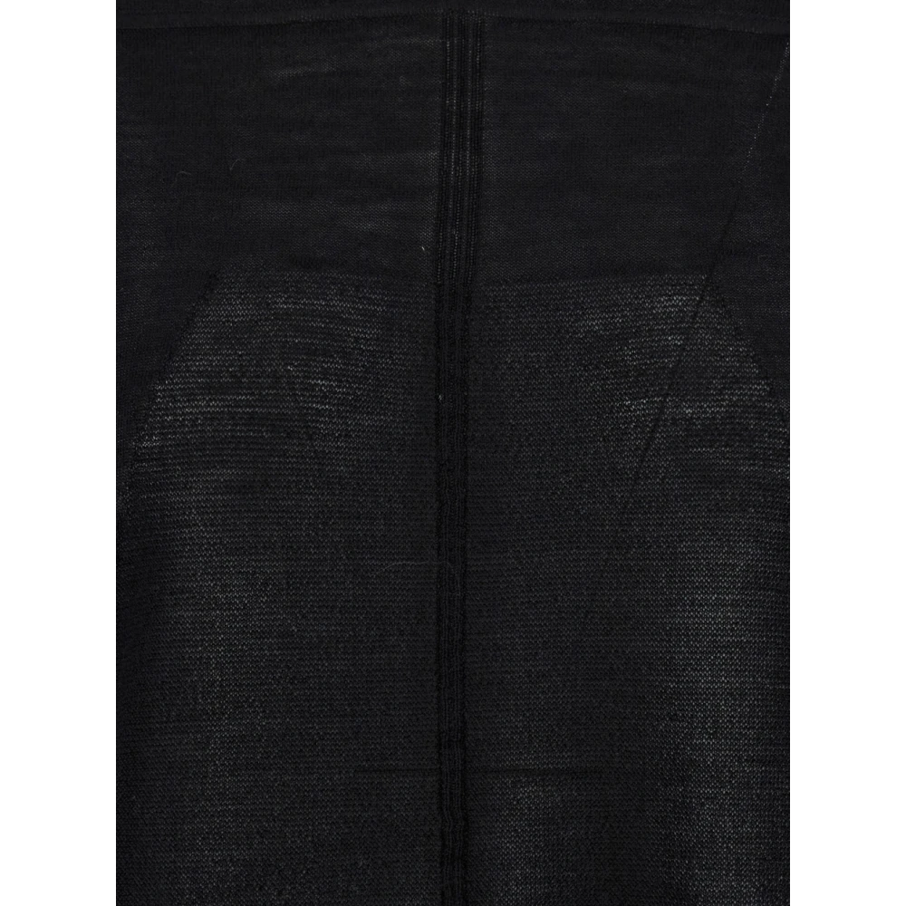 Rick Owens Crewneck Pullover Black Dames