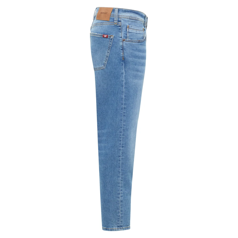 mustang Denver Tapered Jeans Blue Heren