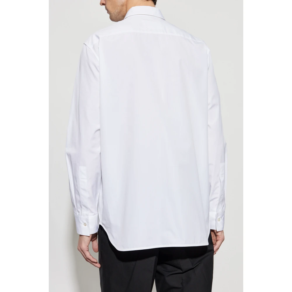 Jil Sander Katoenen shirt White Heren