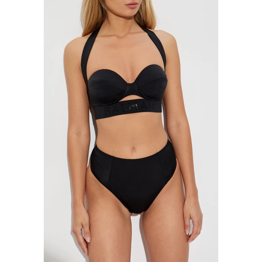 Balmain Tweedelig badpak Black Dames