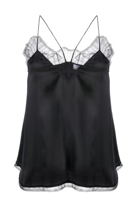 camisole-noire-en-soie-avec-garniture-en-dentelle