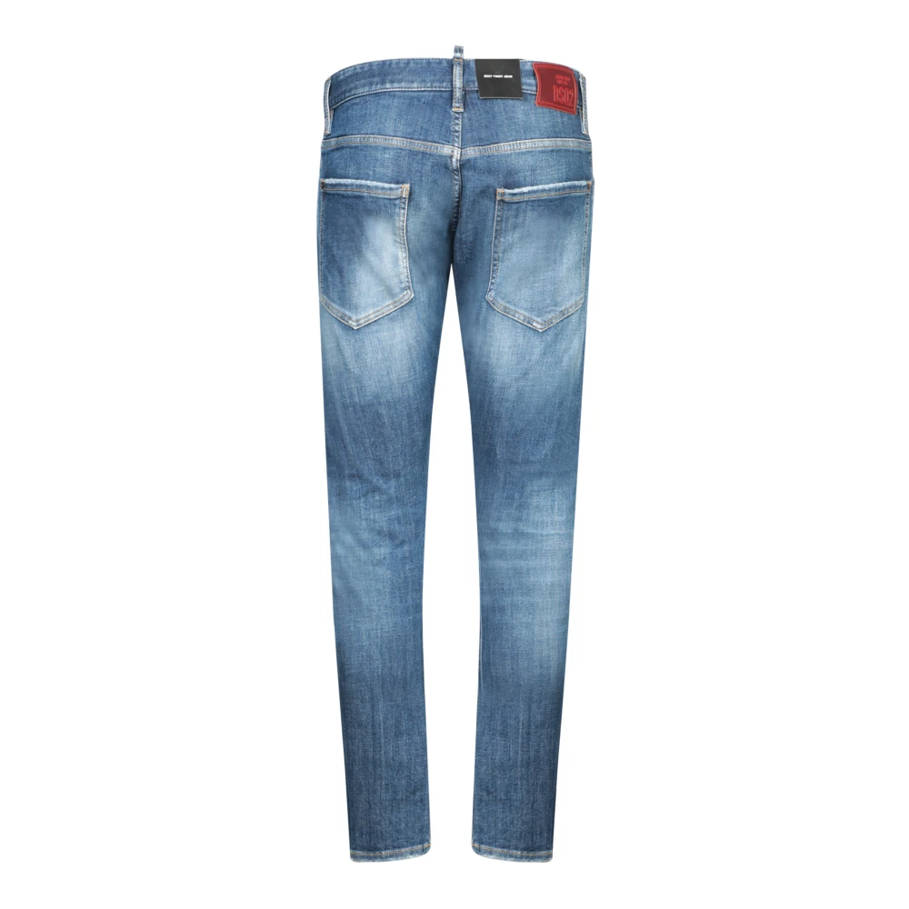 Dsquared2 Blauwe Jeans voor Mannen Aw24 Blue Heren