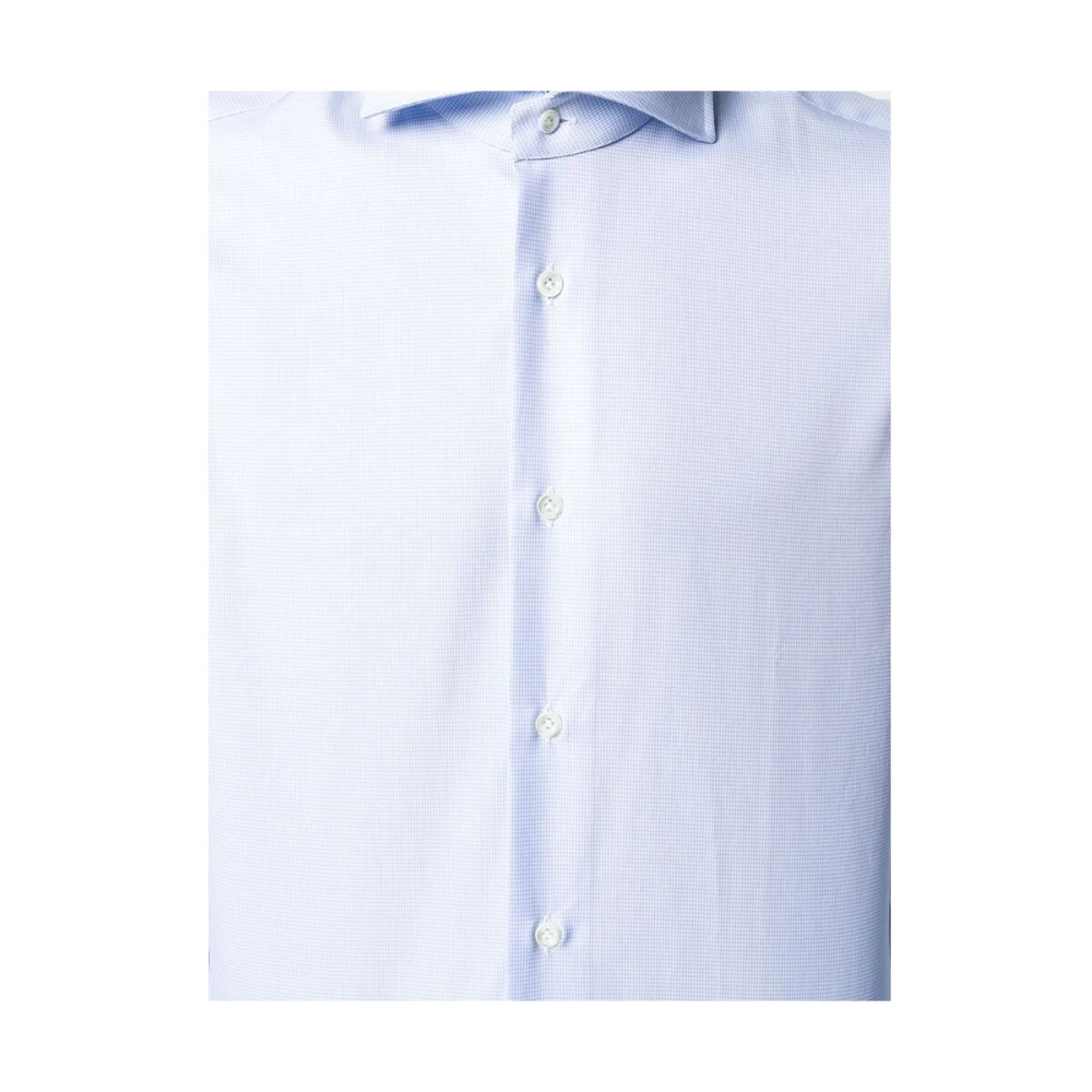 Mazzarelli Formal Shirts Blue Heren