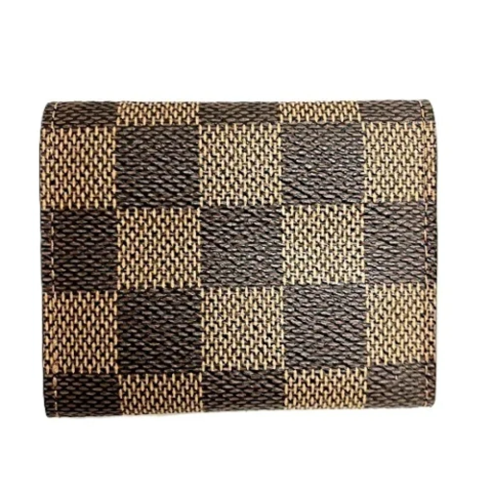 Louis Vuitton Vintage Pre-owned Fabric home-office Brown Dames