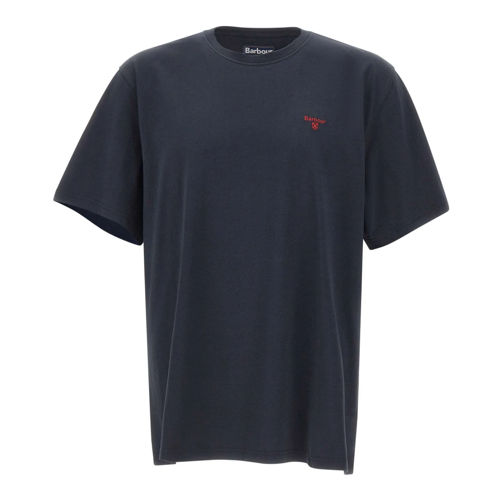 Barbour Blue T-Shirts, Male, 3XL, Essential Sports T-Shirt