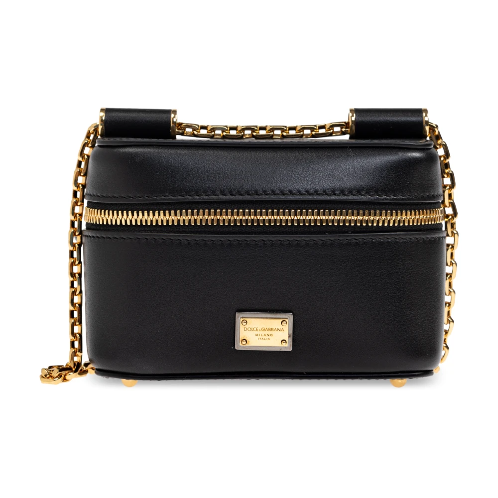 Dolce & Gabbana Zwarte Schoudertas Ss25 Black Dames