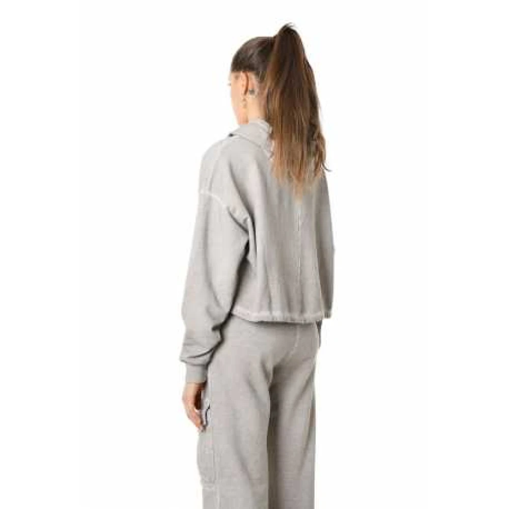 La Haine Inside Us Zandkleurige Hoodie Lw915 Dames Gray Dames