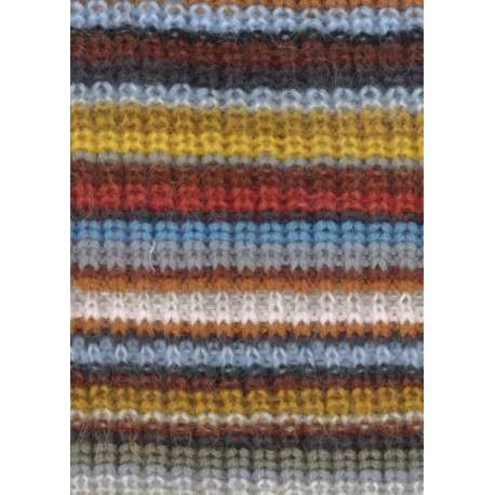 Paul Smith Multicolor Oversized Bayadère Vest met Riem Multicolor Dames