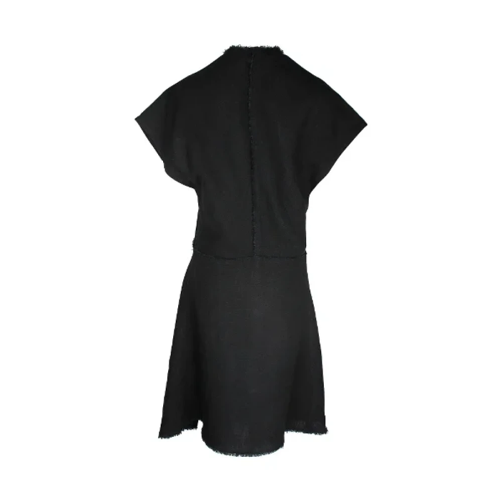 Acne Studios Pre-owned Linen dresses Black Dames
