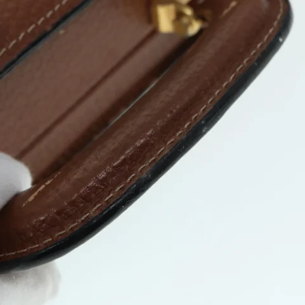 Loewe Pre-owned Leather handbags Brown Dames