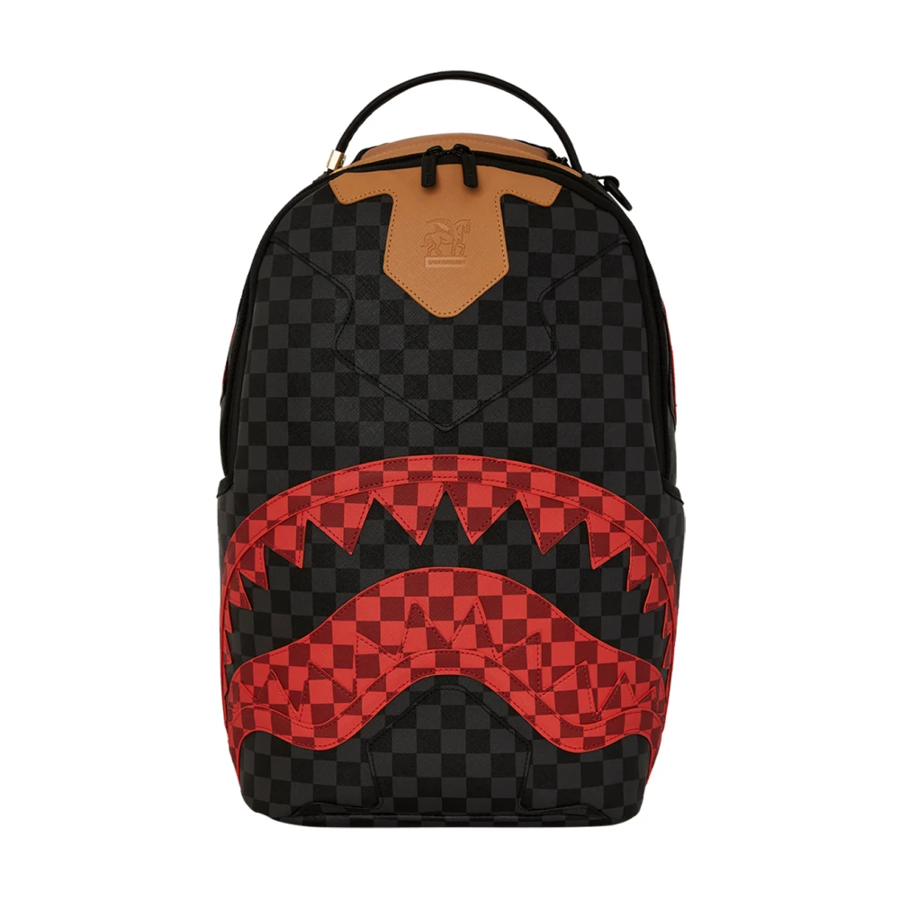 Sprayground Kwaadaardig Genie Rugzak Zwart Rood Black Unisex