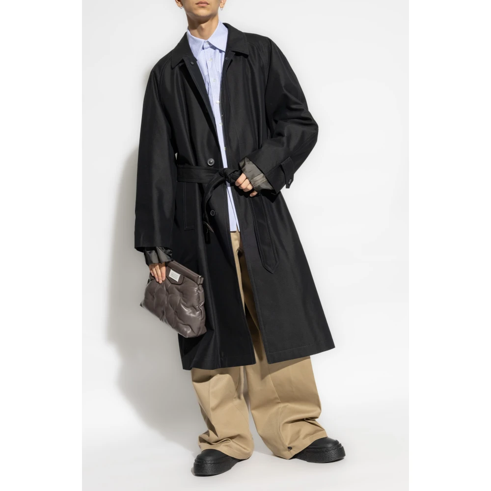 Maison Margiela Overhemd met streepmotief Blue Heren