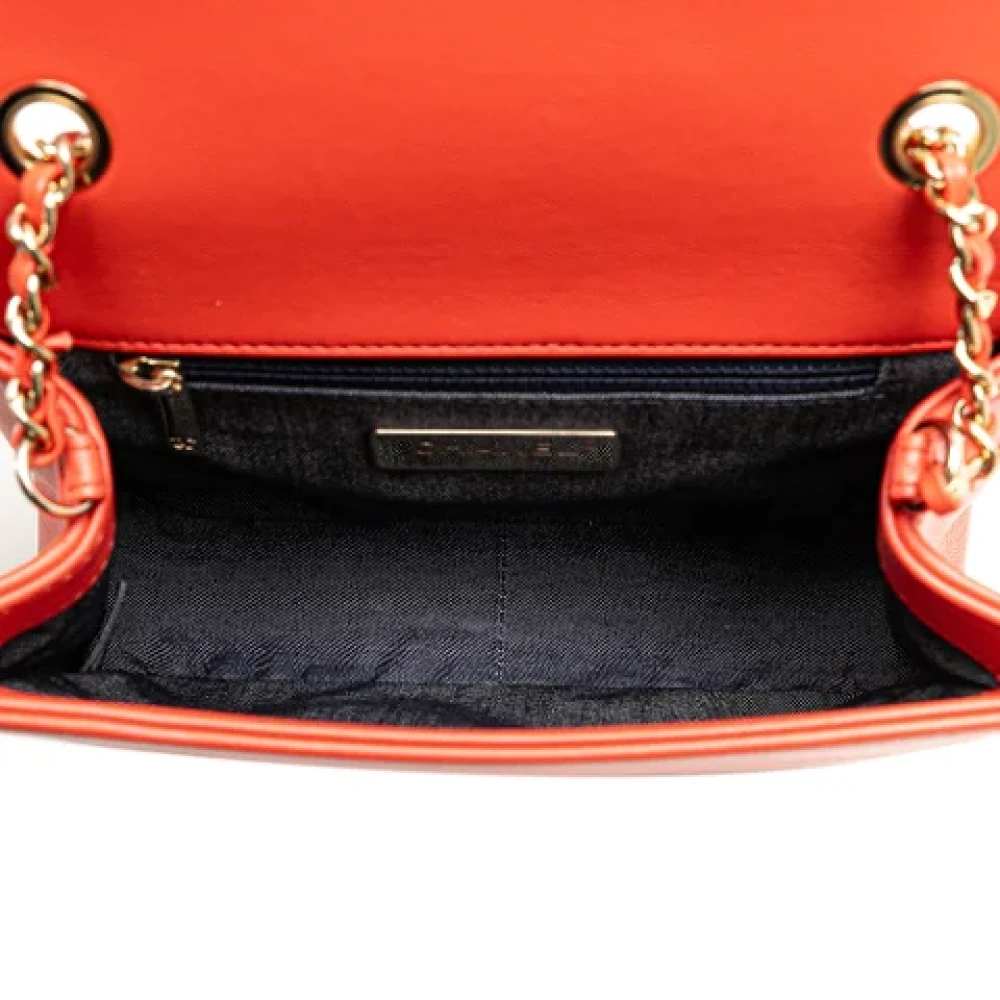 Chanel Vintage Pre-owned Leather shoulder-bags Red Dames