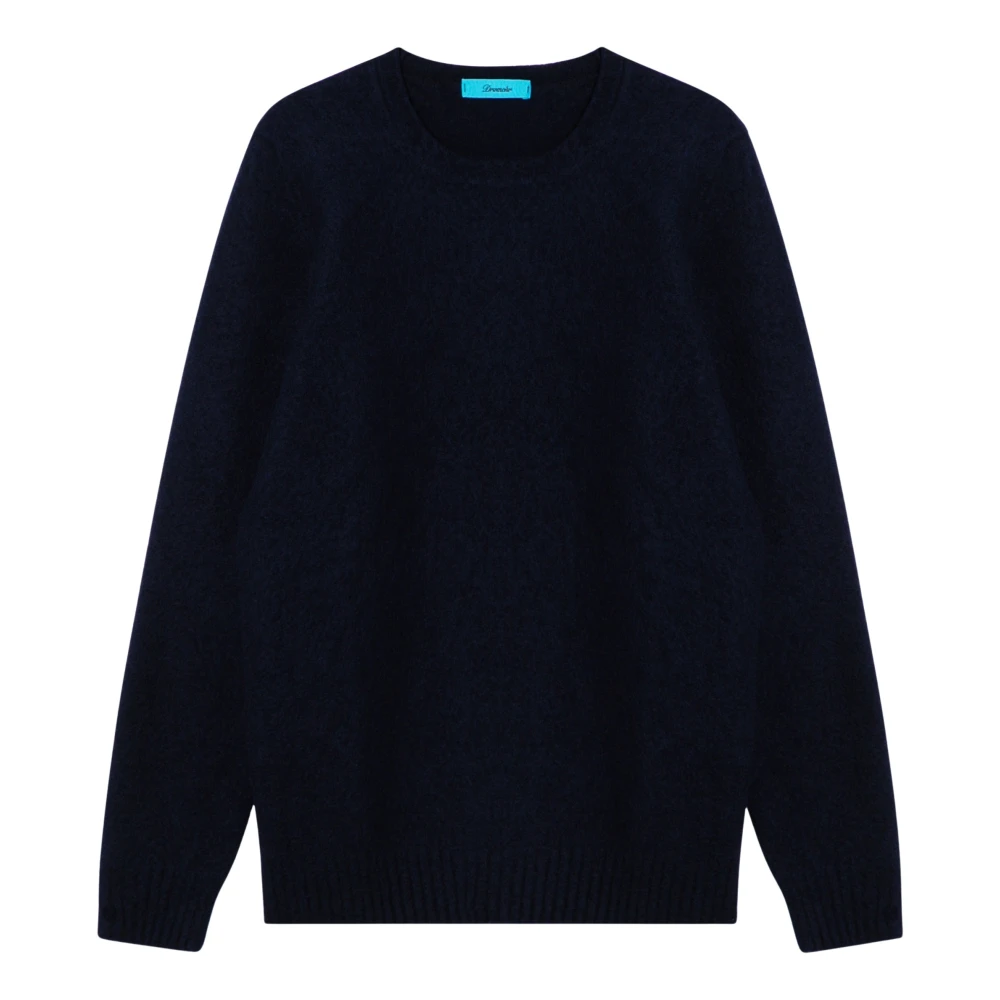 Drumohr Ronde hals trui Blue Heren
