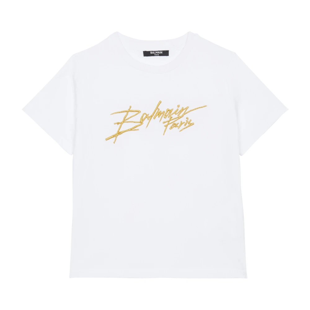 Balmain Signatur T-shirt White, Unisex