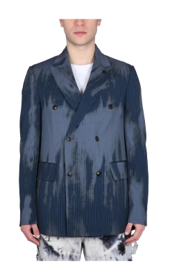 Relaxed DB Pinstripe Blazer