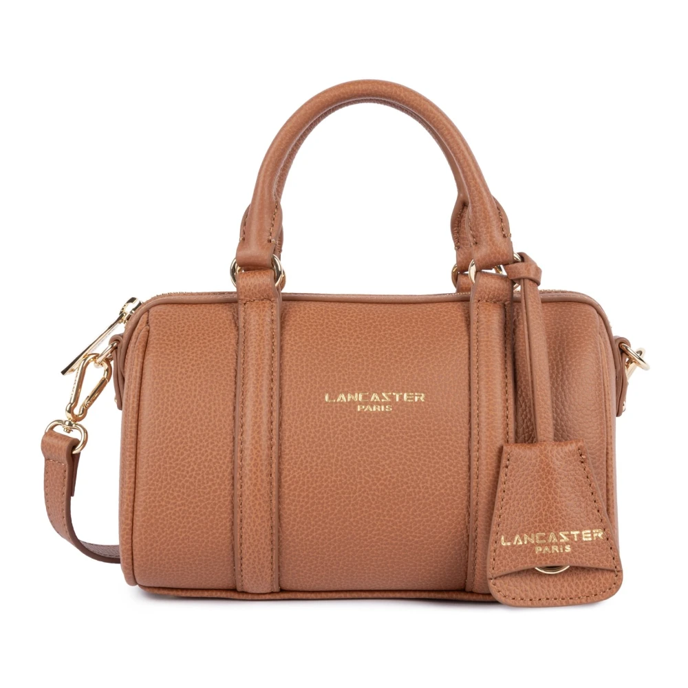 Lancaster Orange Handbags, Female, One Size, Sac Polochon Zippé S Milano Ana