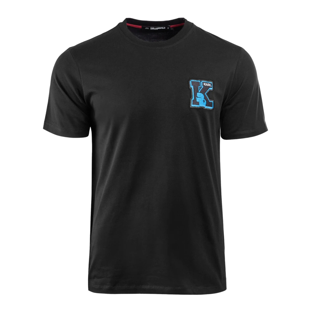 Karl Lagerfeld Heren T-shirt Zwart Black Heren