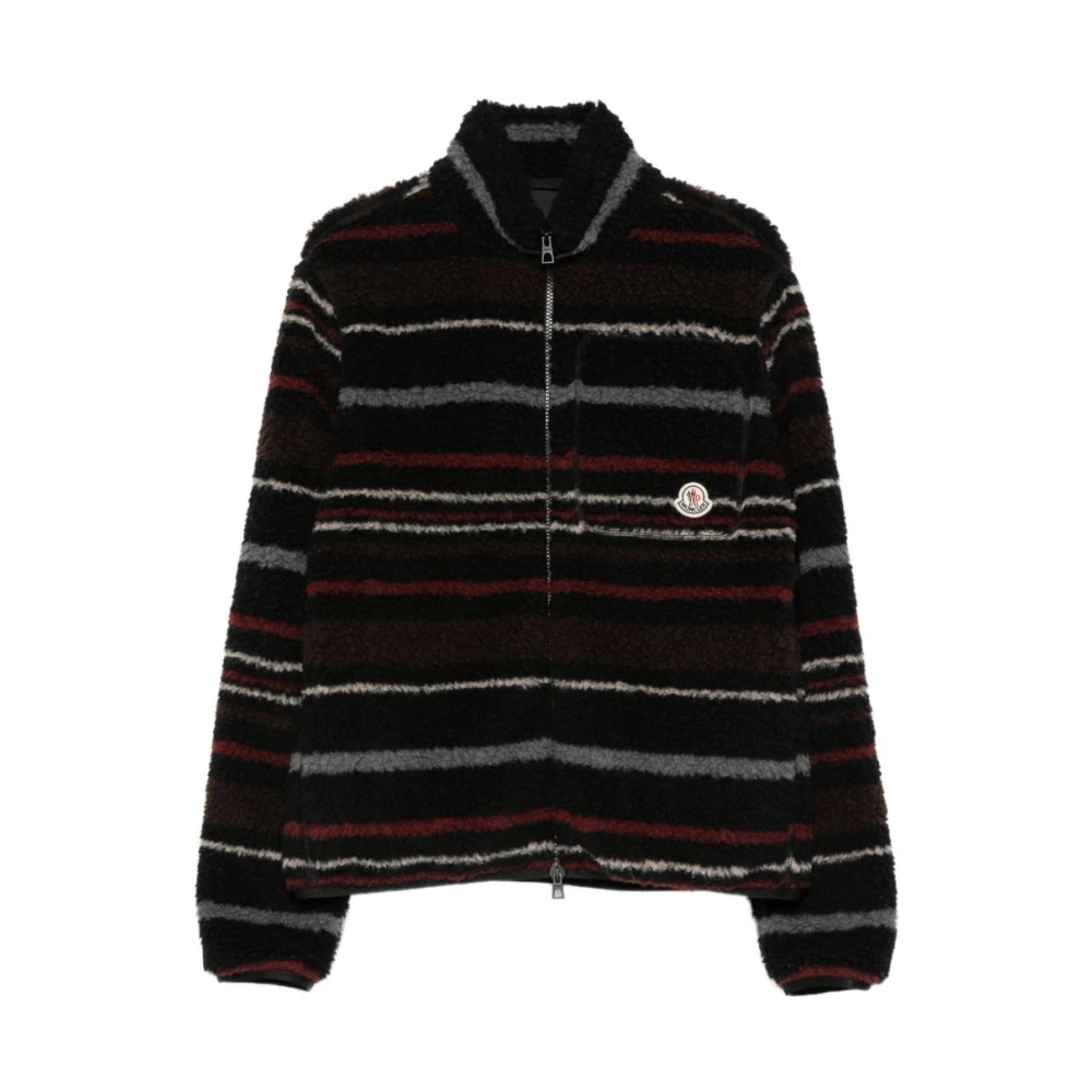 Moncler , Fleece Jackets, Male, Multicolor, L, Jumpers