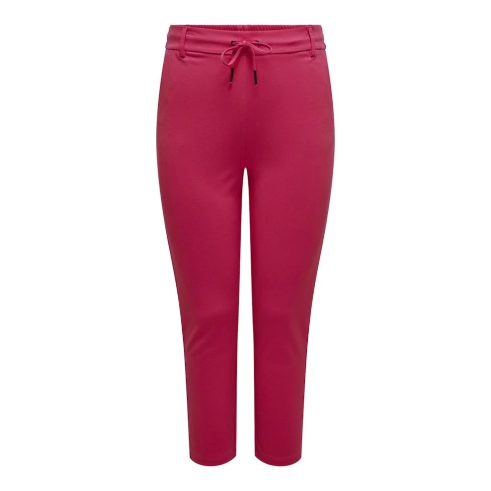 Only Carmakoma Goud Trash Life Classic Broek Red Dames