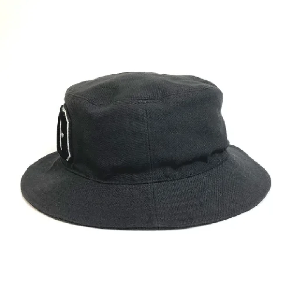 Dior Vintage Pre-owned Cotton hats Black Dames