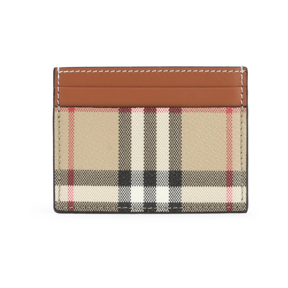 Burberry Stijlvolle Nude & Neutrals Portemonnee Brown Dames