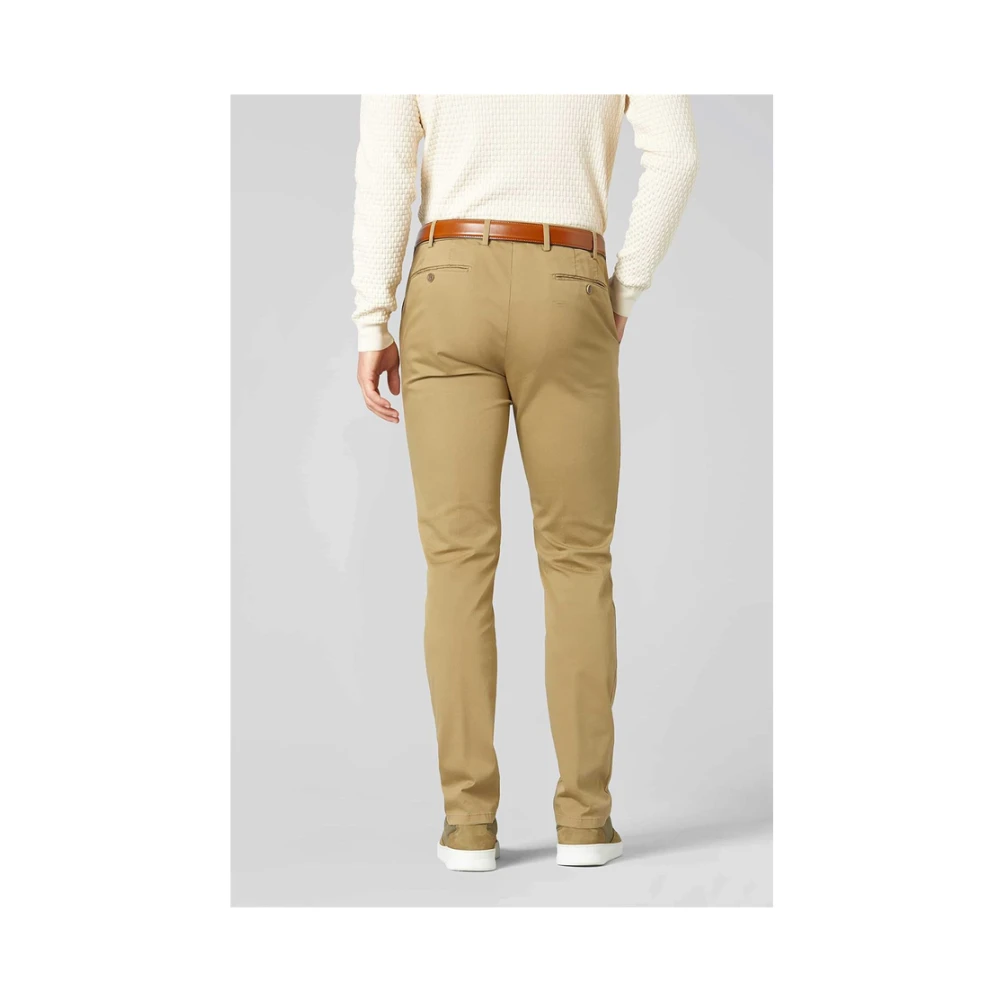 Meyer Chinos Broek Goede Prijs Brown Heren