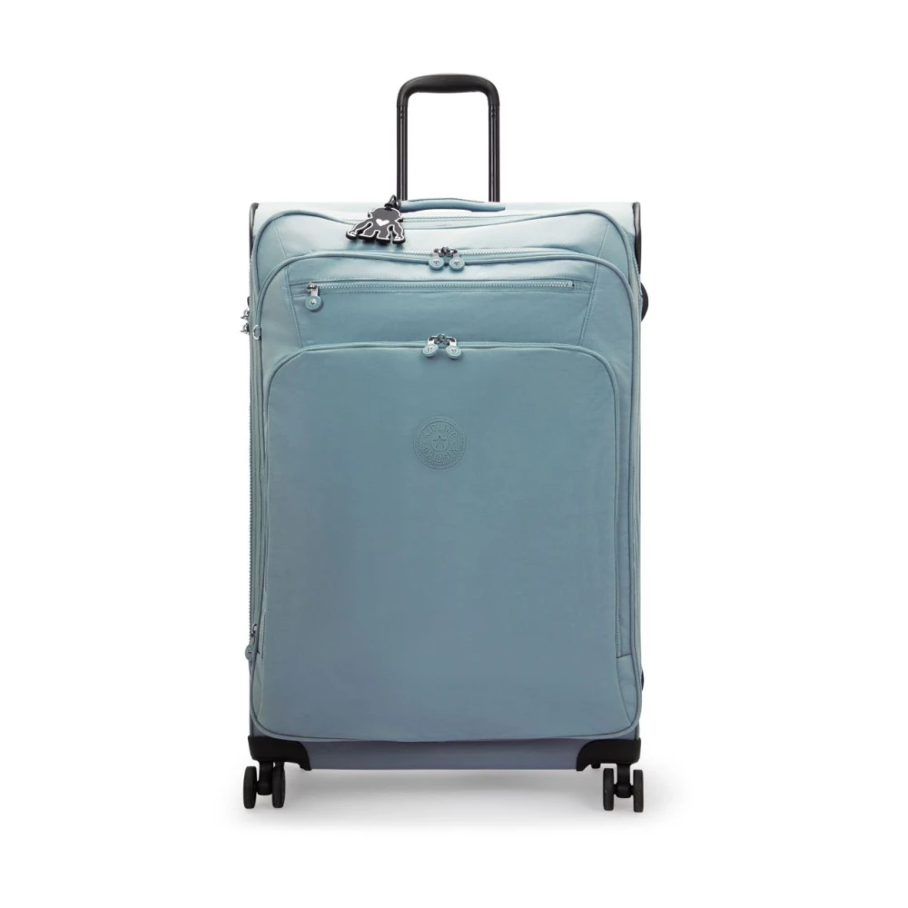 Kipling Uitbreidbare Spinner Trolley met Zakken Blue Unisex