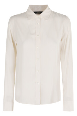 chemise-creme-col-regulier-manches-longues