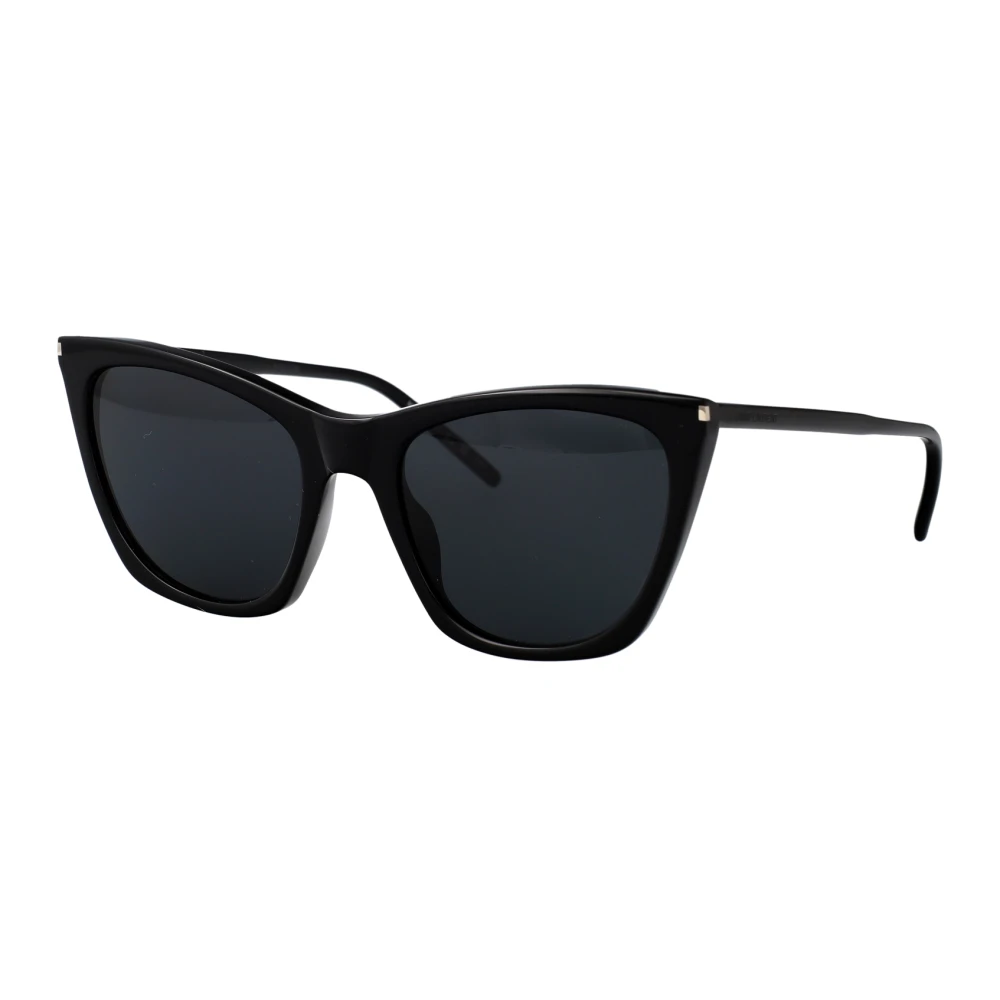 Saint Laurent Women's Black Kate Thin Sunglasses