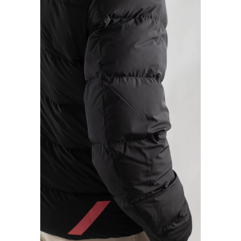 Afterlabel Matte Hooded Donsjack Black Heren