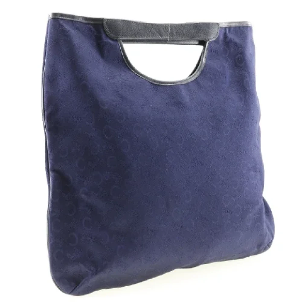 Celine Vintage Pre-owned Canvas totes Blue Dames