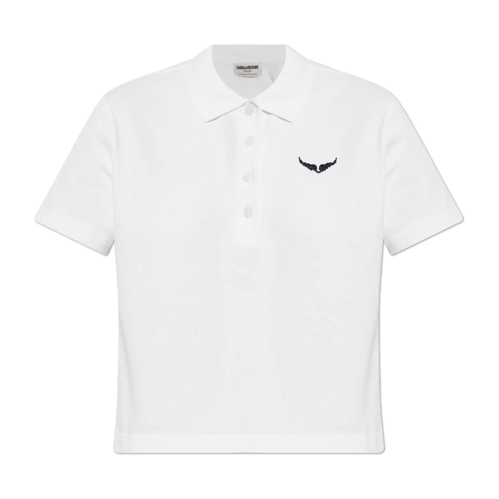 Zadig & Voltaire Women's White Polo Mirta