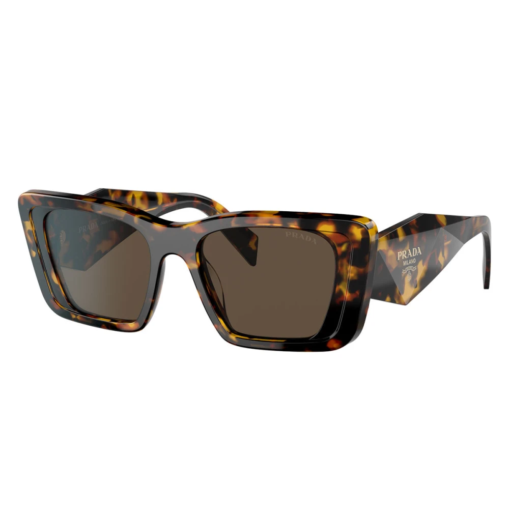 Prada Symbole Sunglasses - Unisex - Sunglasses - Brown - 51 Mm - Accessories
