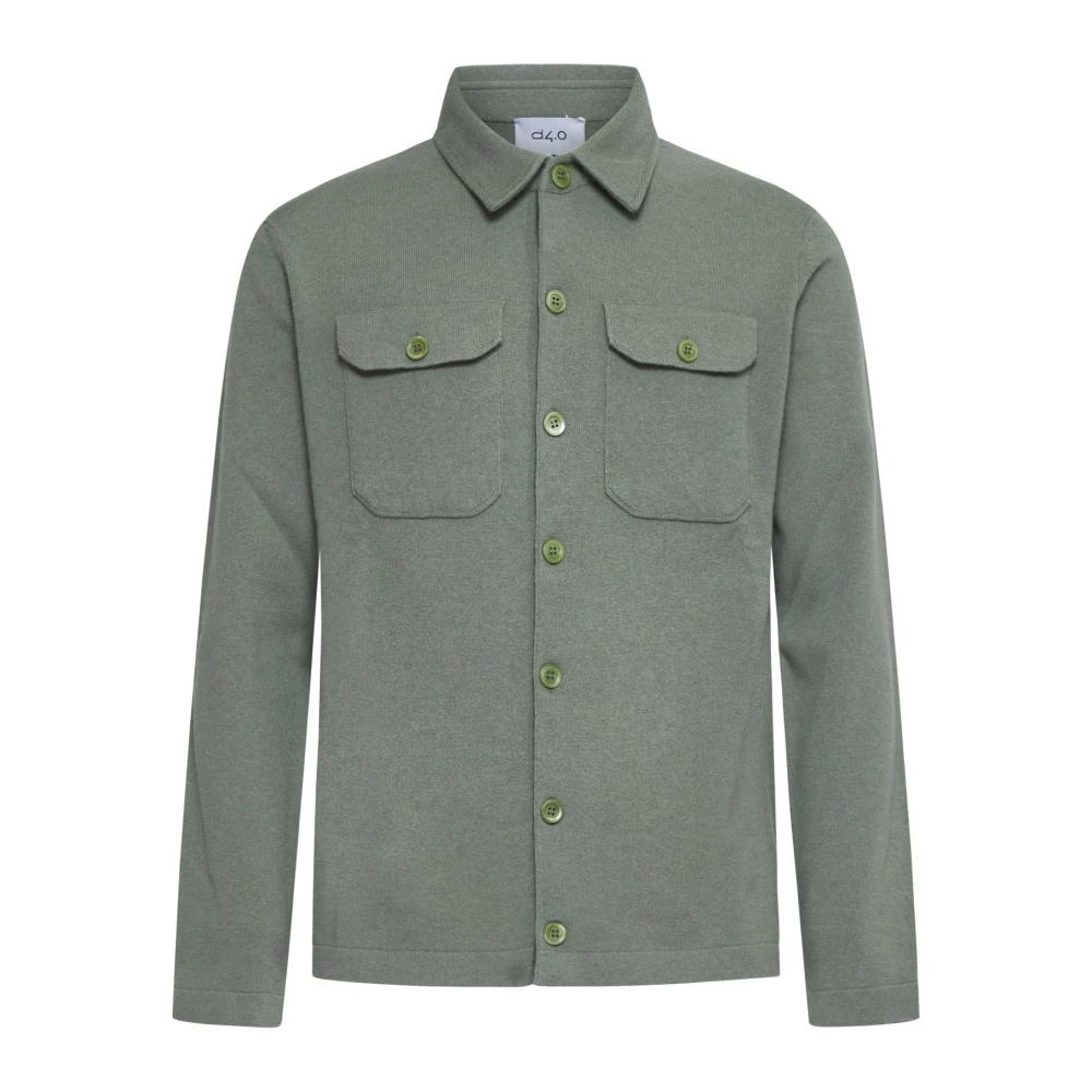 D4.0 Stijlvolle Shirts Collectie Green Heren