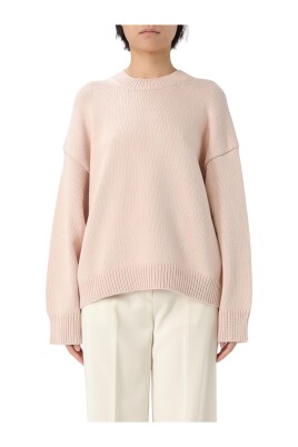 pink-crew-neck-knit-sweater